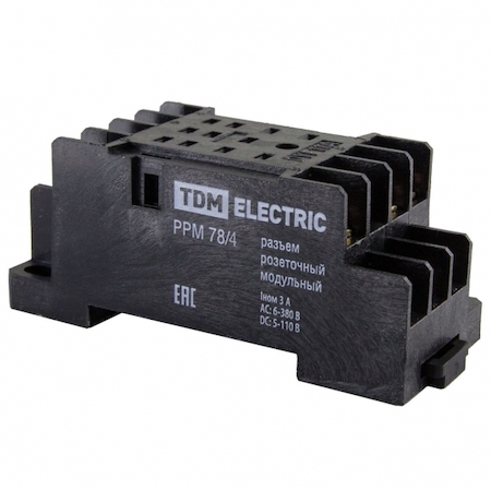 TDM ELECTRIC SQ0701-0008 Разъем РРМ78/4 для РЭК78/4 модульный TDM